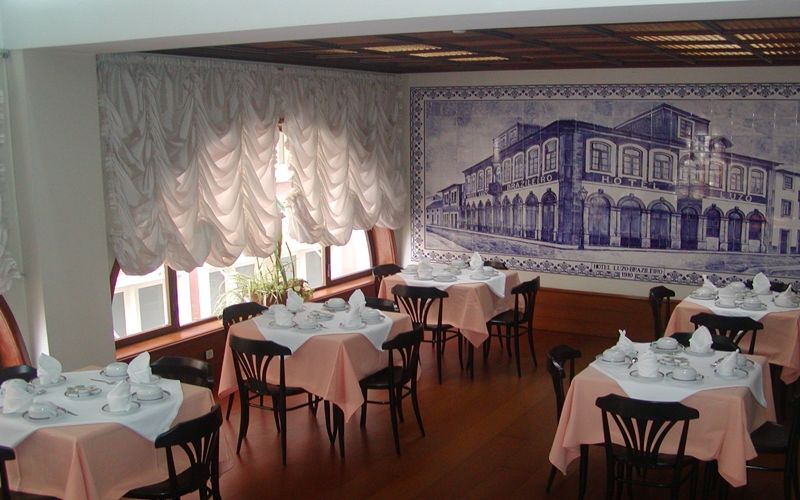 Luso Brasileiro Hotel Povoa de Varzim Nhà hàng bức ảnh