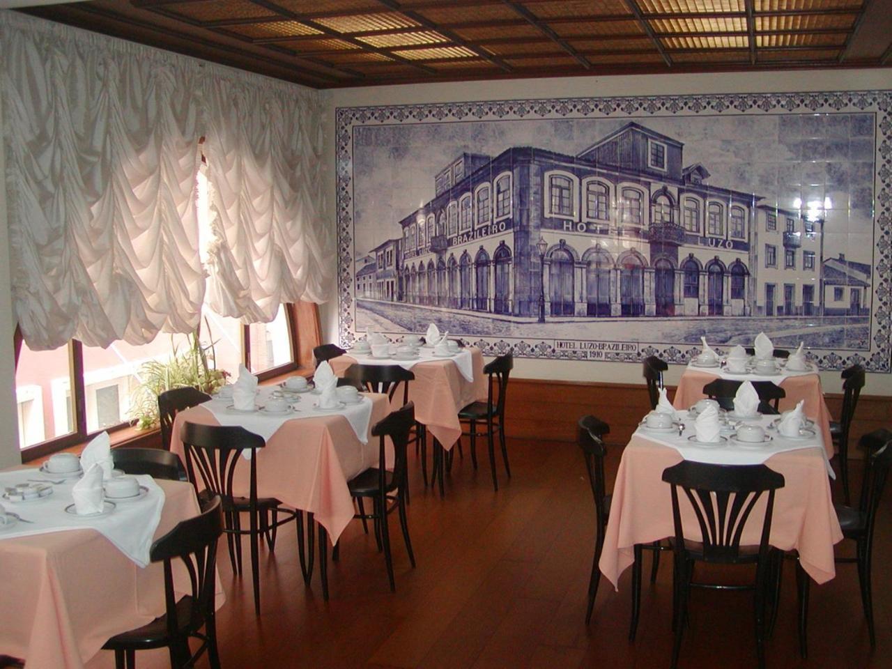 Luso Brasileiro Hotel Povoa de Varzim Ngoại thất bức ảnh
